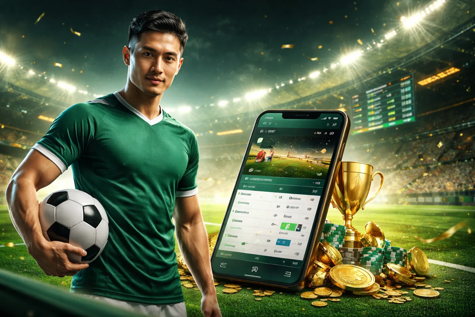 Giao diện cá cược bet69 kèo nhà cái trên di động